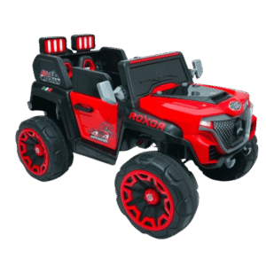 ROXOR 4x4 Kids Electric Ride-On Jeep Car with LED Lights