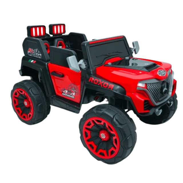 ROXOR 4x4 Kids Electric Ride-On Jeep Car with LED Lights