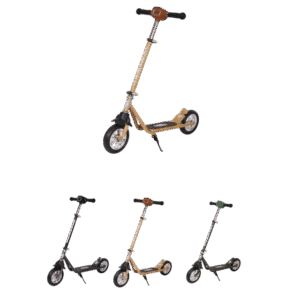 Foldable Kids Kick Scooter with Adjustable Handlebar & Rear Brake (Multicolor)