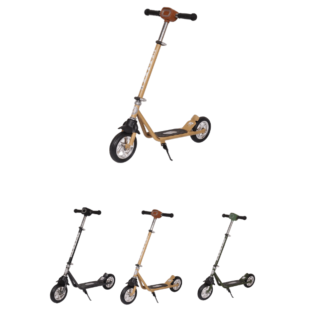 Foldable Kids Kick Scooter with Adjustable Handlebar & Rear Brake (Multicolor)