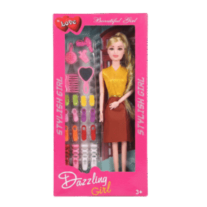 Dazzling Girl Fashion Doll Set