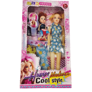Happy Modern Fashion Doll Set