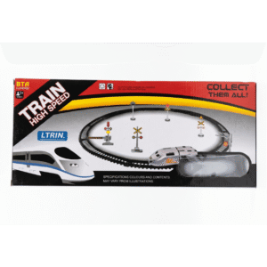 BTB Florence Train High Speed Railway Track Set – LTRIN Battery Operated Toy Train (3+ Years)