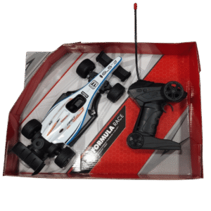 Formula Race RC Car – 2.4GHz Remote Control Formula Racing Car for Kids (White)