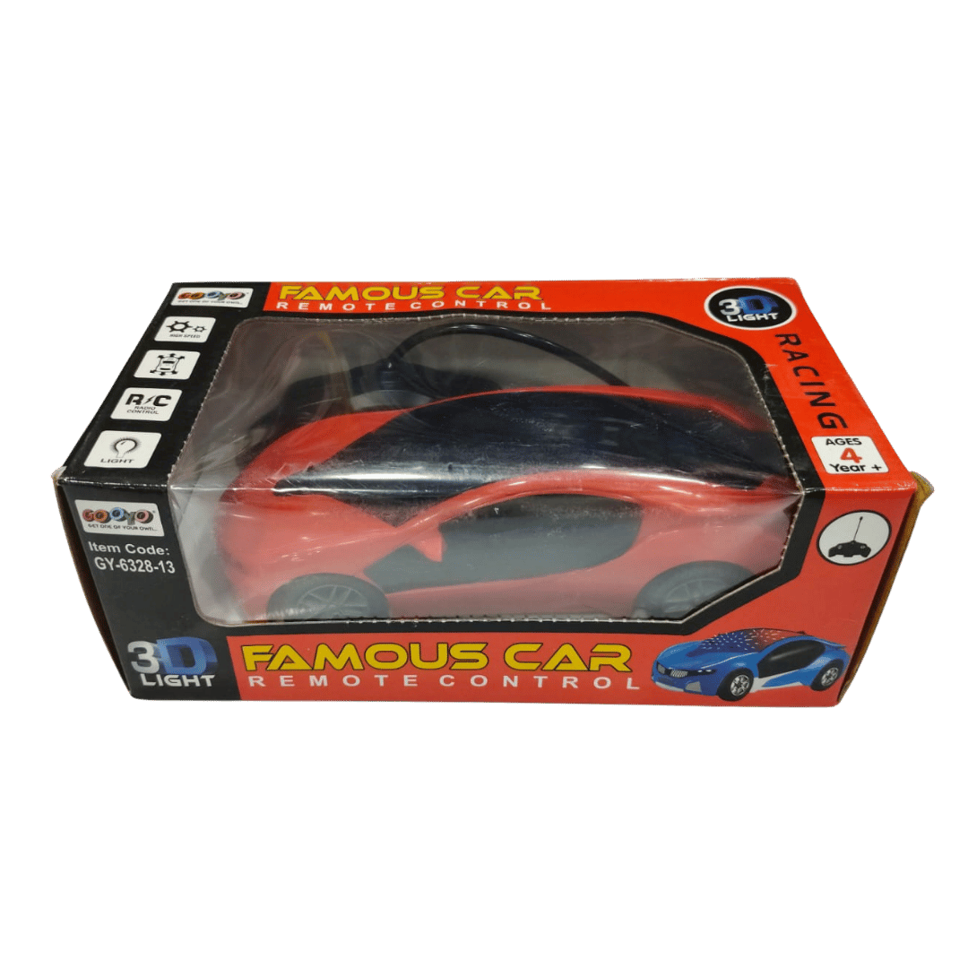 Famous Car Remote Control Racing Sports Car with 3D Lights